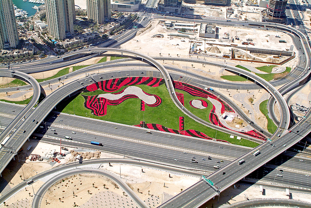 5th Interchange, Sheikh Zayed Road Beautification